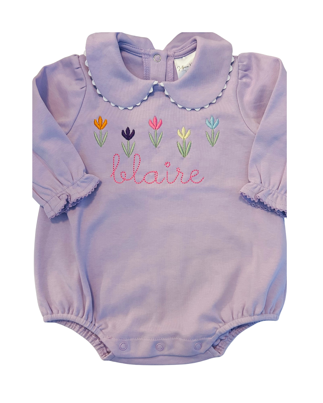 Girl’s Collared Bubble with RicRac