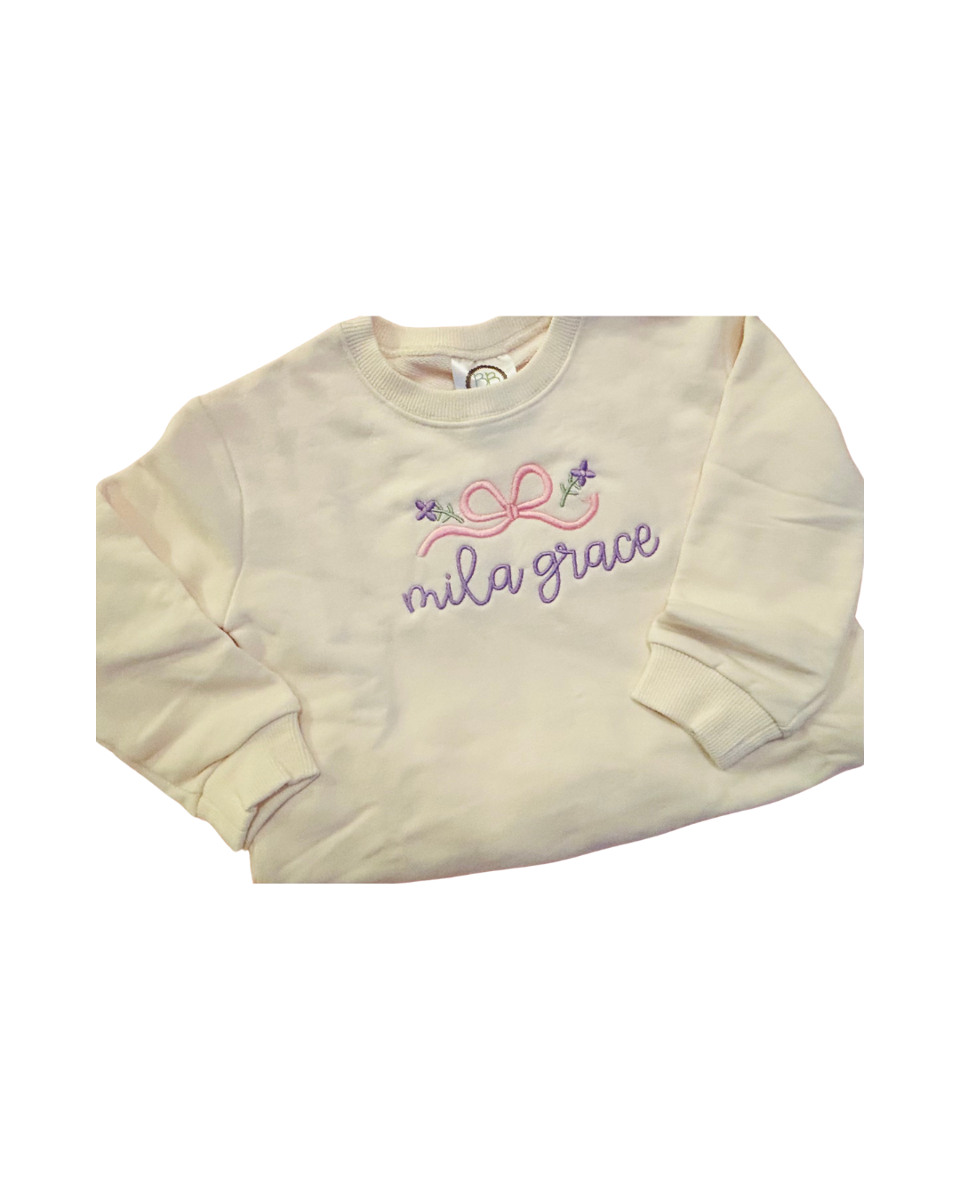 Girl’s Puff Sleeved Sweatshirt