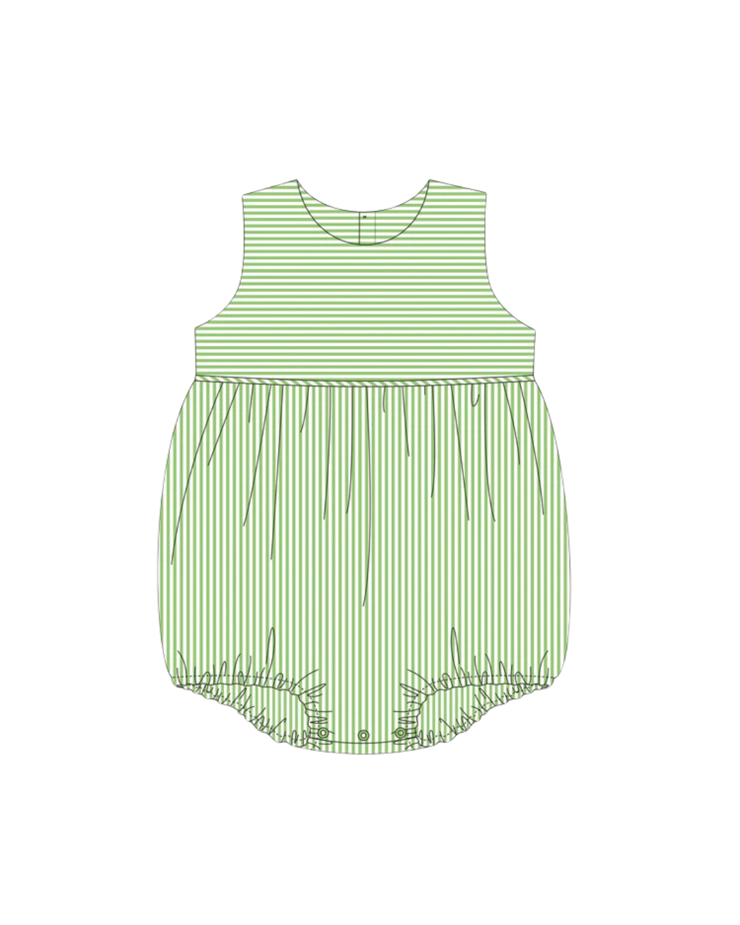 Unisex Seersucker Bubble