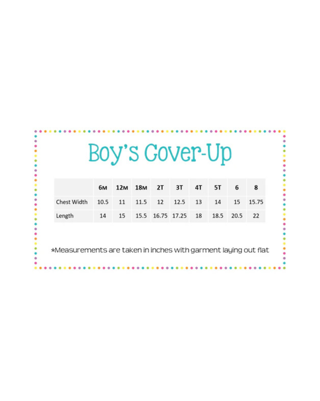 Boy's Coverup