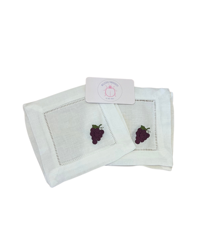 Set of 4 Cocktail Napkins