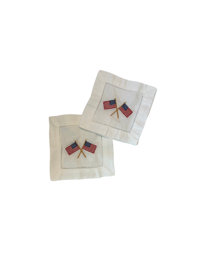 Set of 4 Cocktail Napkins