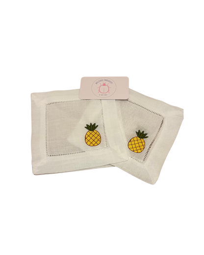 Set of 4 Cocktail Napkins