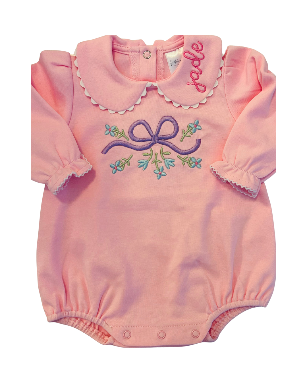 Girl’s Collared Bubble with RicRac
