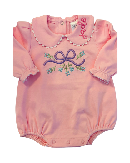 Girl’s Collared Bubble with RicRac