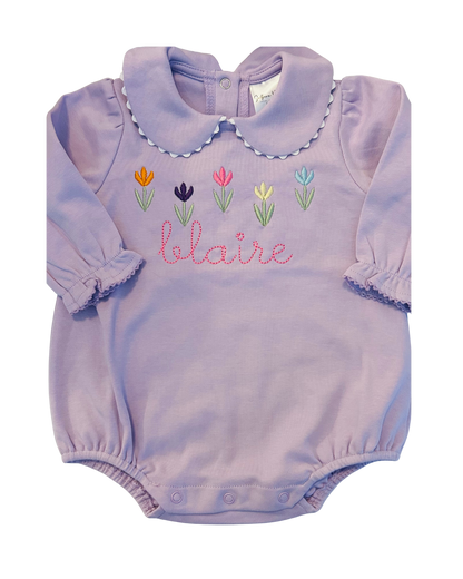 Girl’s Collared Bubble with RicRac