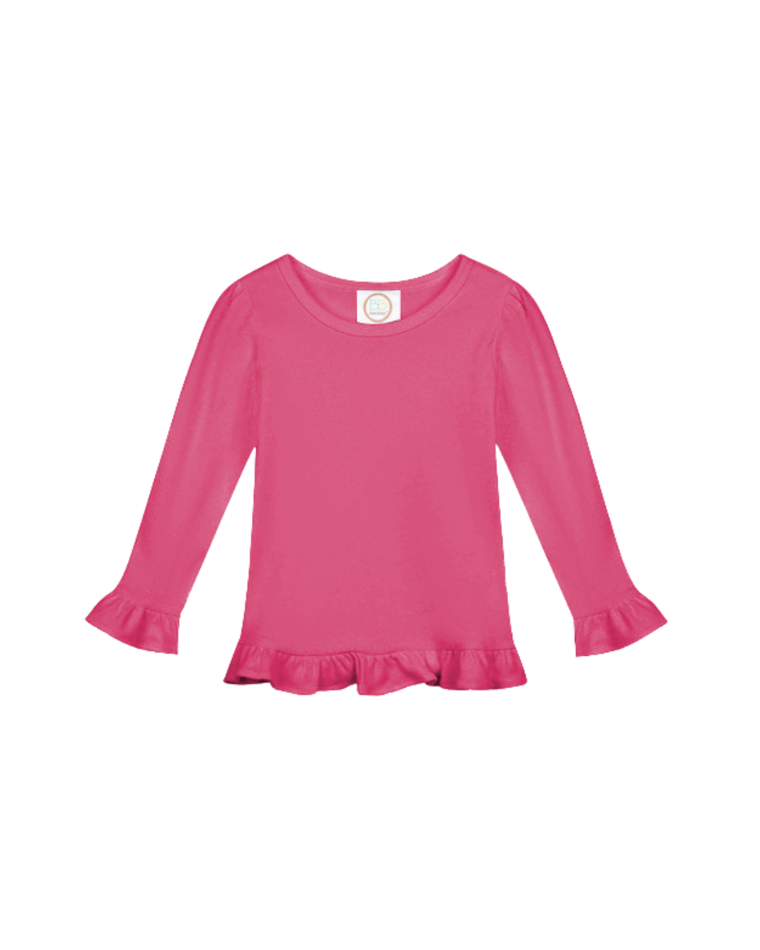 Girl’s Long Sleeve Ruffle T-Shirt