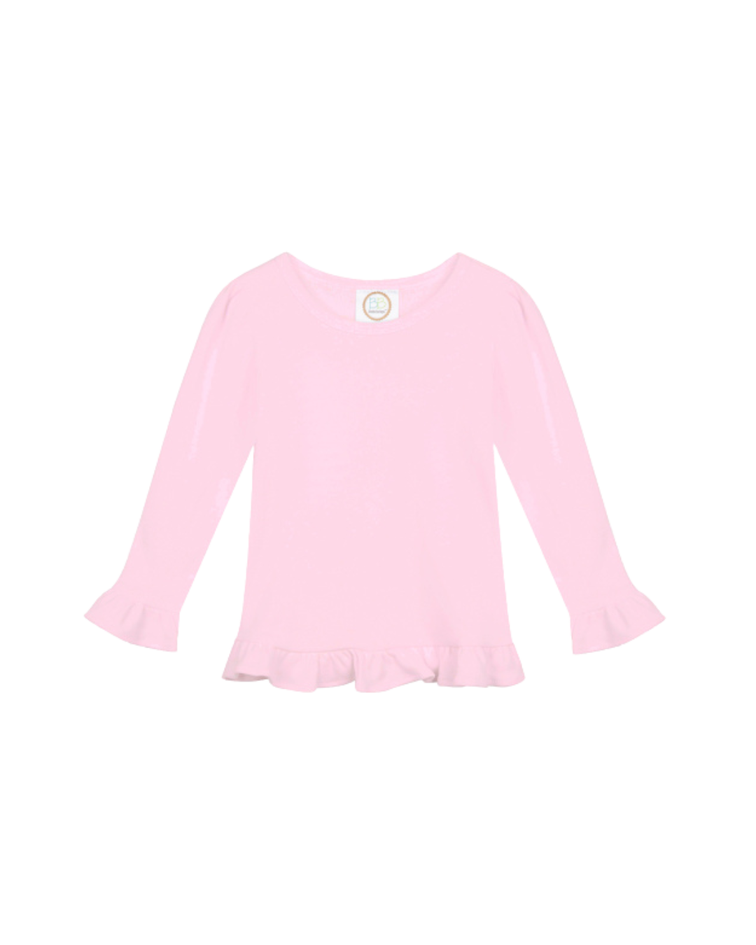 Girl’s Long Sleeve Ruffle T-Shirt