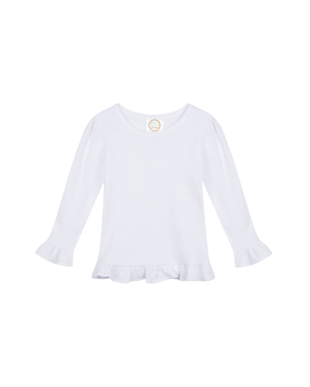 Girl’s Long Sleeve Ruffle T-Shirt