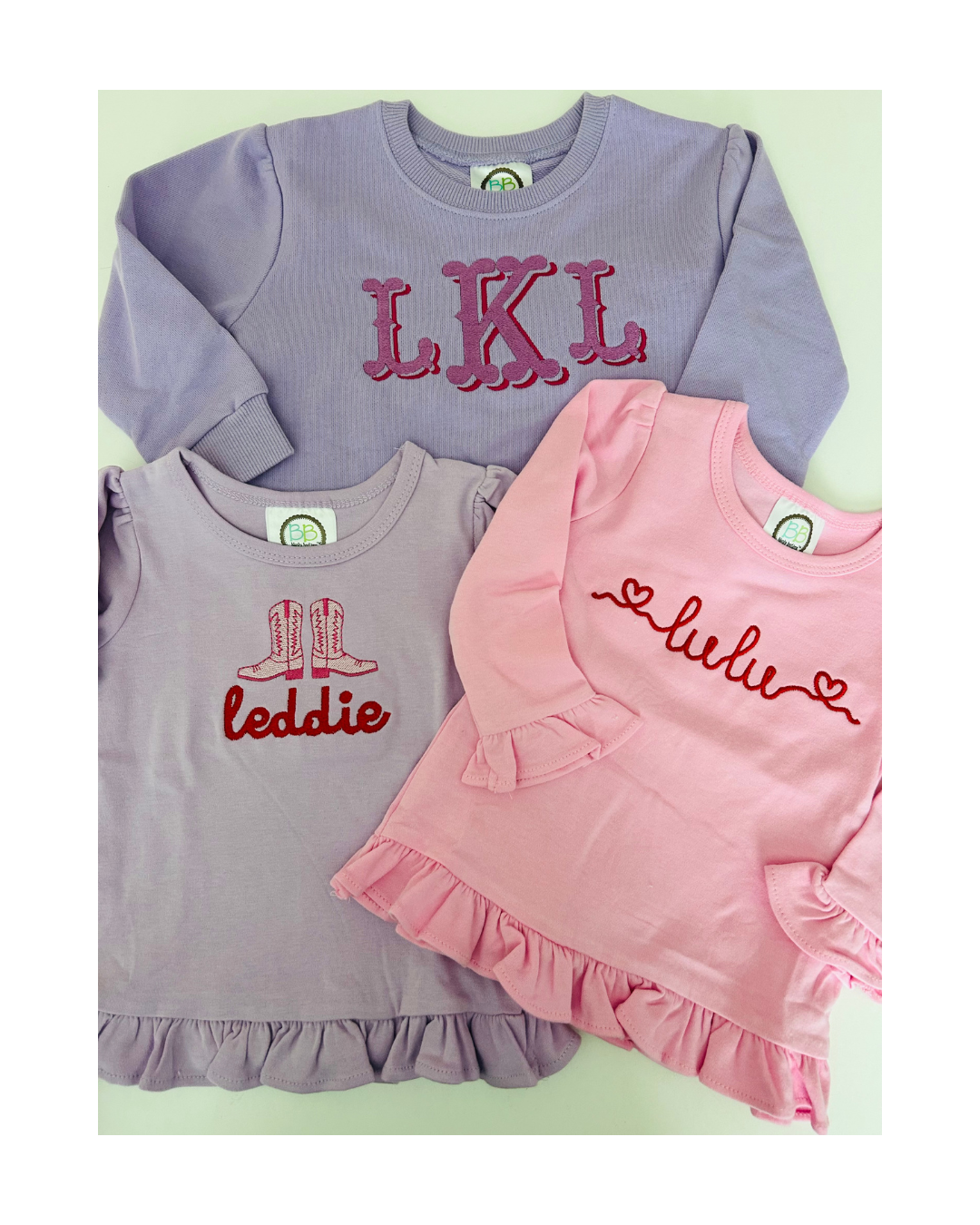 Girl’s Long Sleeve Ruffle T-Shirt