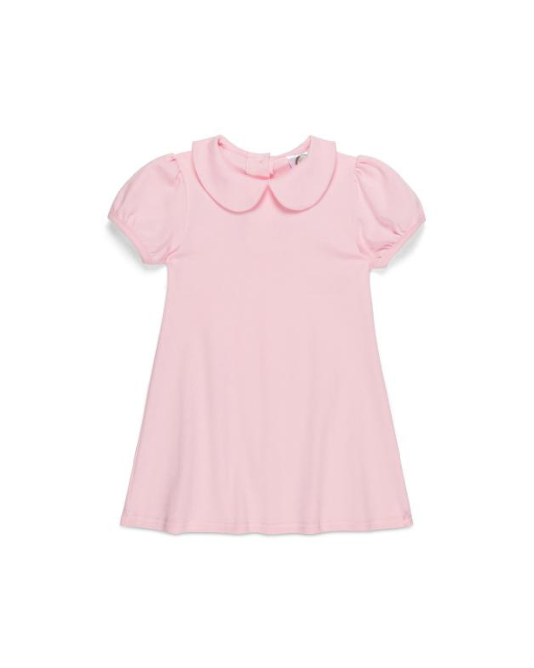 Girl’s Puff Sleeved Peter Pan Dress