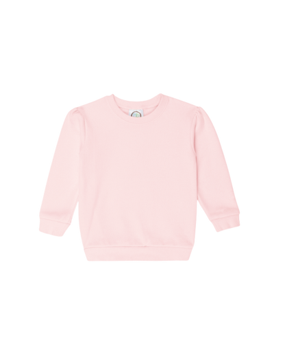 Girl’s Puff Sleeved Sweatshirt