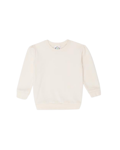 Girl’s Puff Sleeved Sweatshirt