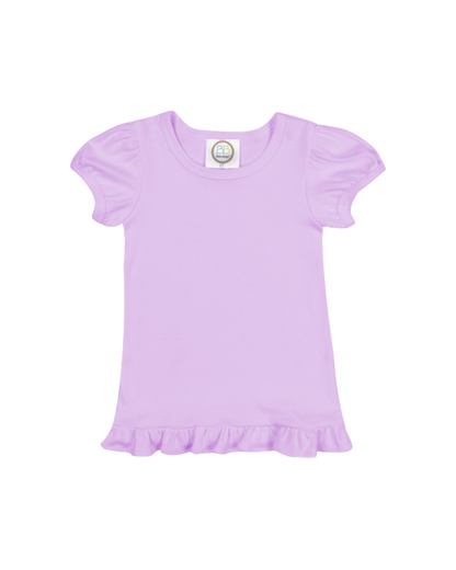 Girl’s Short Sleeve Ruffle T-Shirt