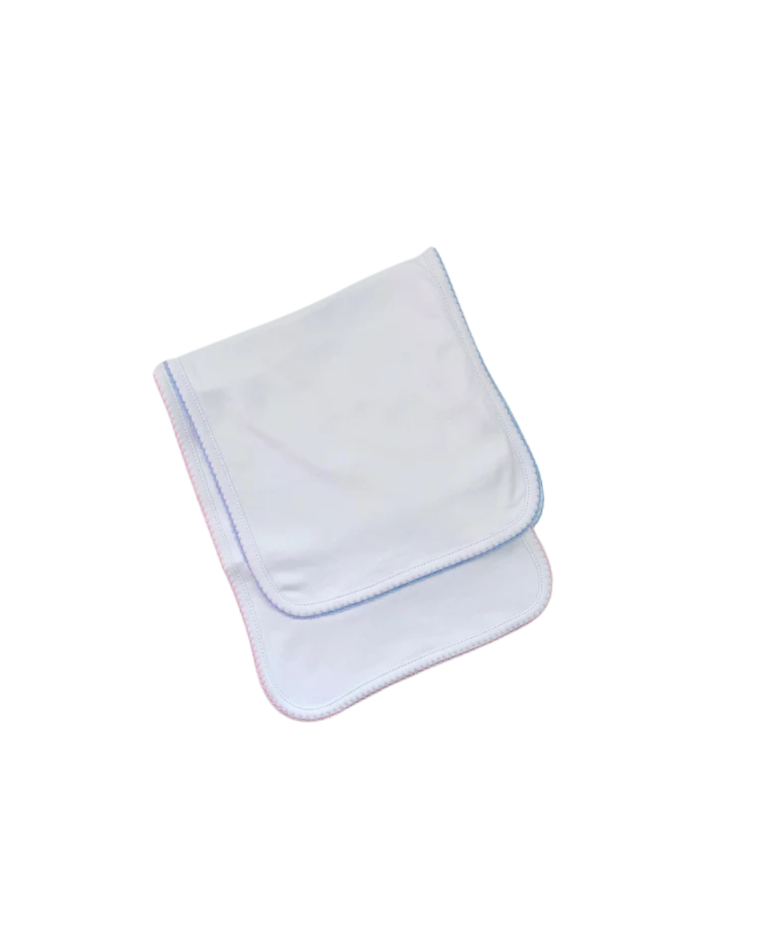 Picot Trim Burp Cloth