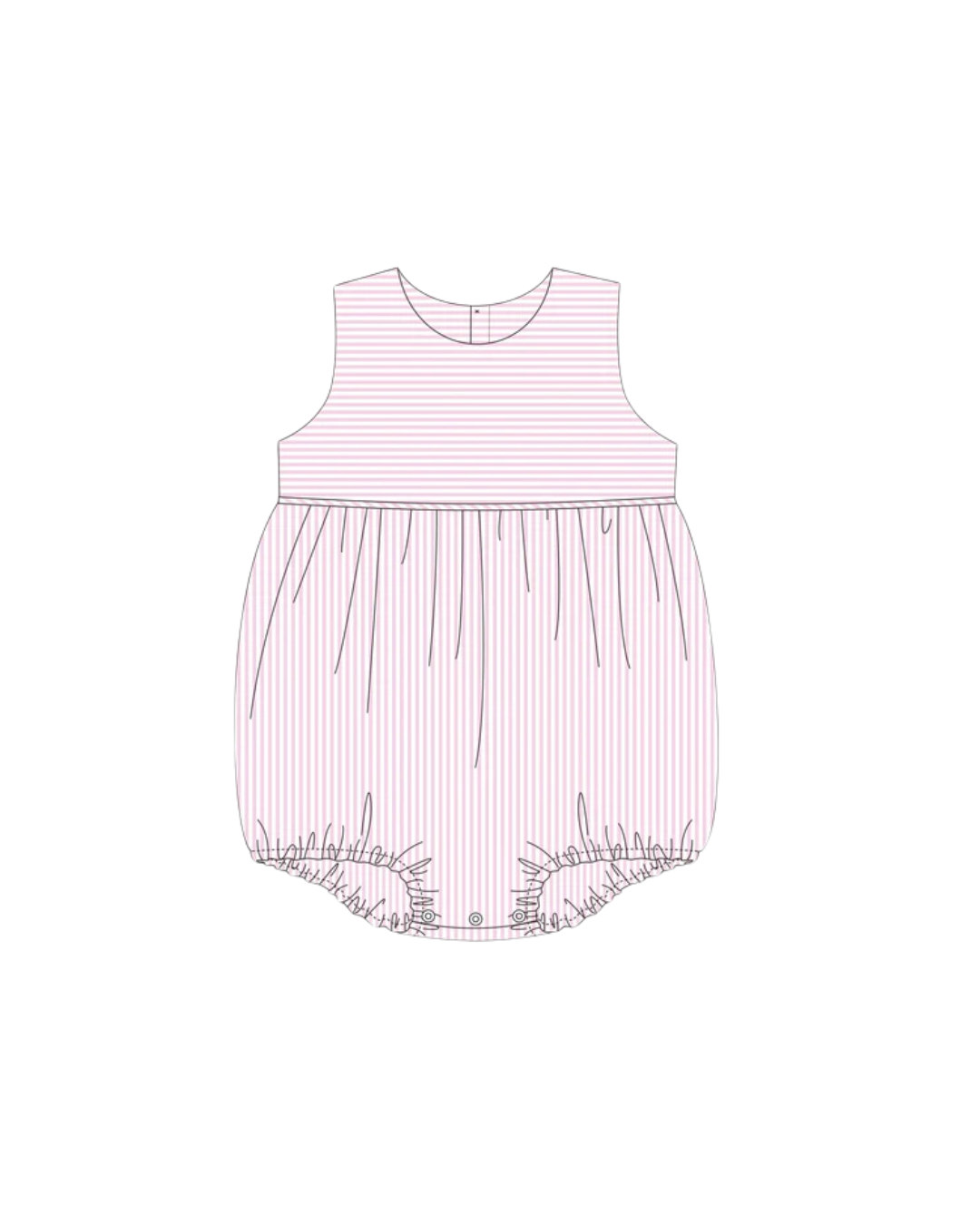 Unisex Seersucker Bubble