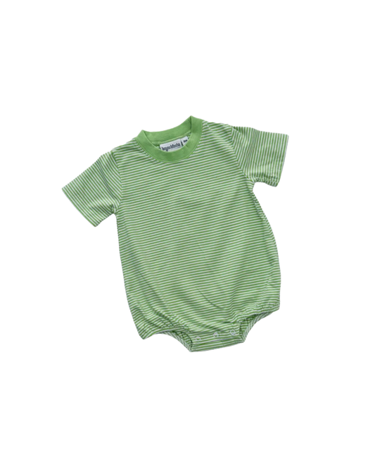 Unisex Stripe Short Sleeve Bubble