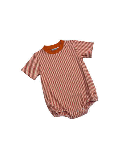 Unisex Stripe Short Sleeve Bubble